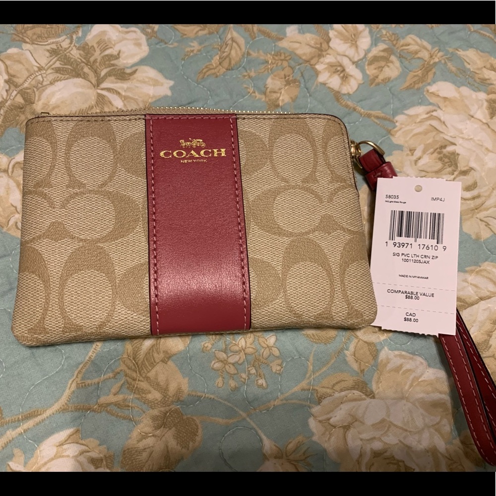 Coach wristlet